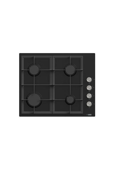 GL GENERAL 4 Burner 60x50cm Gas Built in Cooker, Heavy Duty Stand, Auto Fire, Total Safety