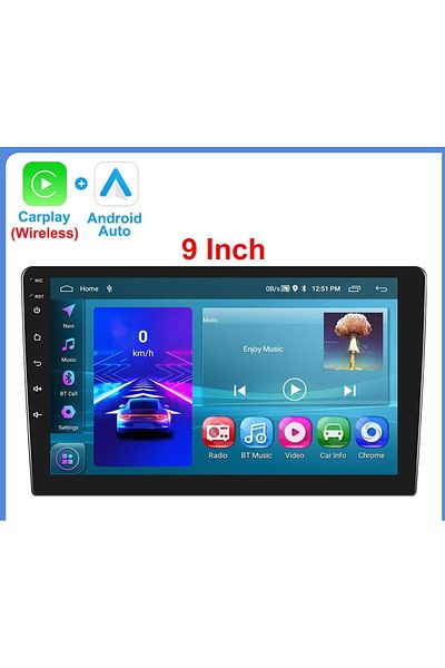 MNT Hyundai Tucson 2010-2015 screen (RAM 2 - ROM 32) supports CarPlay & Android Auto / 1080p resolution
