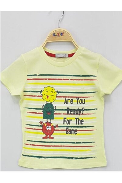 Toontoy Tricou pentru băiat Are You Ready Bsk