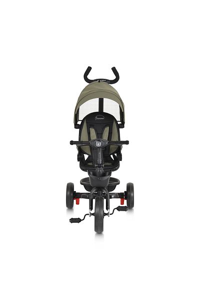 OEM Children's tricycle with handle, 1-6 years old, Byox Summer Green, reversible seat and sleeping position