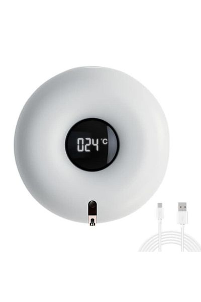 OEM Rechargeable Foam Soap Dispenser with LED Control Panel and Infrared Sensor
