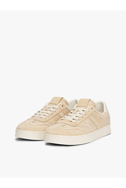 Tommy Hilfiger Kadın Bej Crop Üst