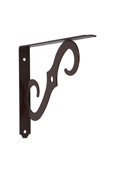 ACE Ornamental L-Shaped Durable and Elegant Metal Shelf Bracket 10 x 7 Inch