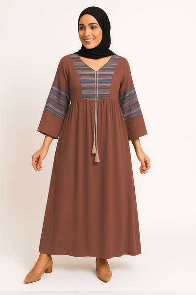 Stylein Heritage Stripe Maxi Dress