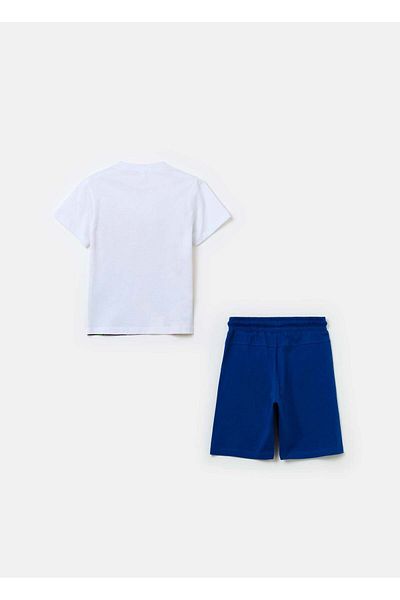 Ovs Cotton Jogging Set With Avengers Print
