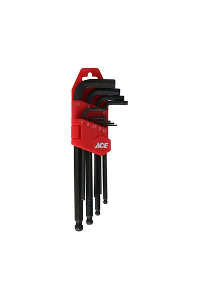 ACE 9-Piece Long Hex Wrench Set
