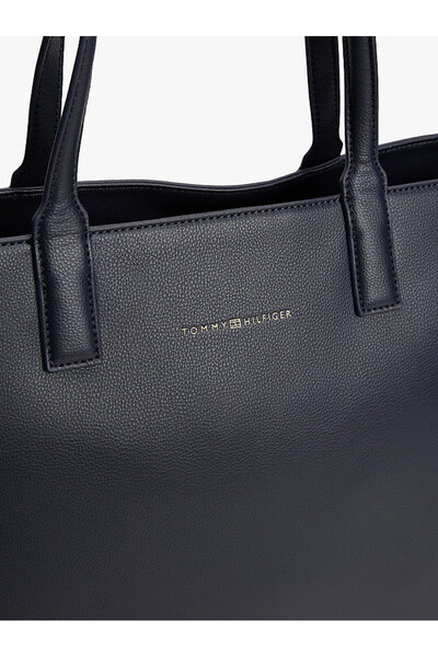 Tommy Hilfiger Kadın Mavi Tote Bag