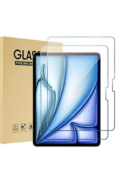 CoverCenter Ipad Air 7. Nesil M3 Ve 6. Nesil M2 11 Inç Uyumlu Temperli Ekran Koruyucu Kirilmaz Cam Air 7 2025
