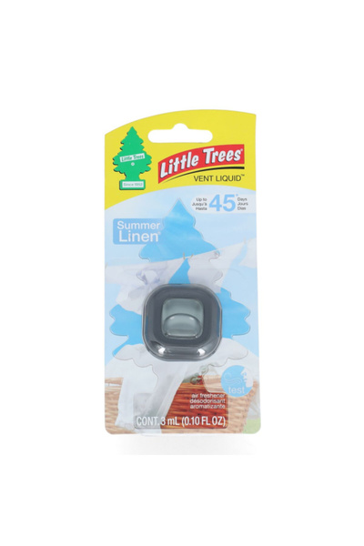 Little Trees Summer Linen Vent Liquid Air Freshener 0.10 fl oz.