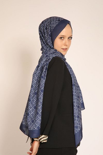 BERCHEM SCARF Akel Micro Patterned Shawl – Light and Modern Touch for Elegant and Stylish Combinations