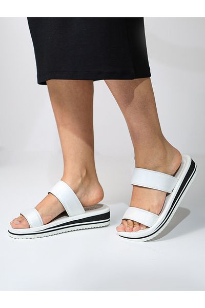 HANOX Gloria Printed Eva Sole Wedge Heel Women's Beach Slippers (4.3) cm