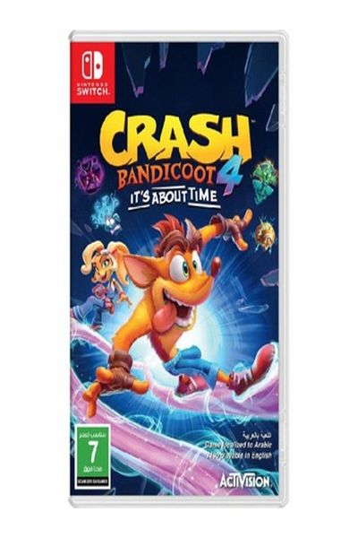 ACTIVISION CRASH BANDICOOT 4 ITS ABOUT TIME