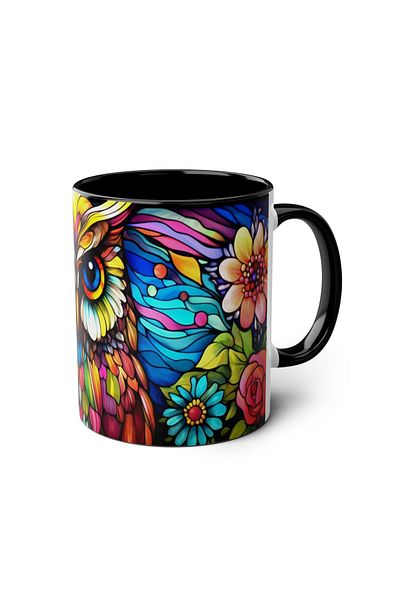 DUBLEMETRE Owl Printed Mug