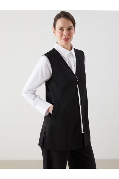 LC Waikiki V-Neck Women's Vest - S5Fo19Z8