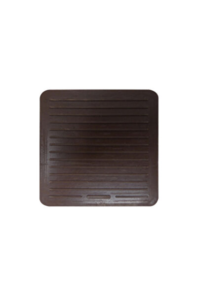 ACE 4-Piece Durable Non Skid Square Rubber Caster Cups 2 Inch