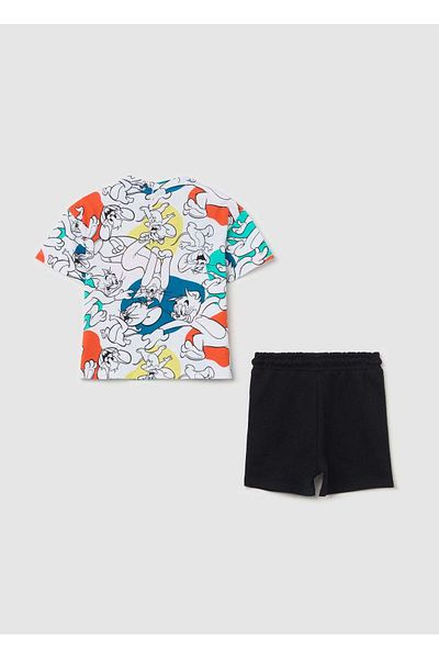 Ovs Jogging Set With Tom & Jerry Print