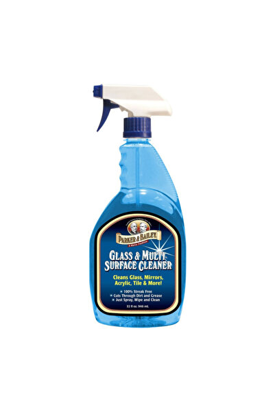 Parker&Bailey رذاذ منظف الزجاج والأسطح متعددة الأغراض 32 أونصة