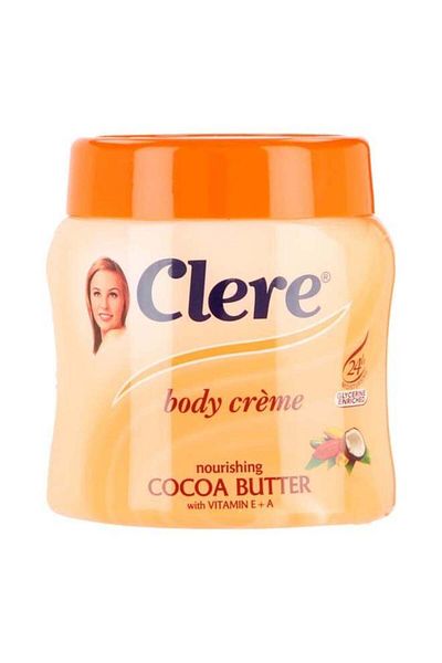 Clere Nourishing Body Crème Cocoa Butter 500ml