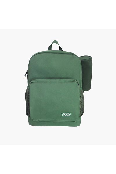 Roco Solid 16-inch Backpack with Adjustable Shoulder Straps and Pencil Pouch - 43x31x14 cms