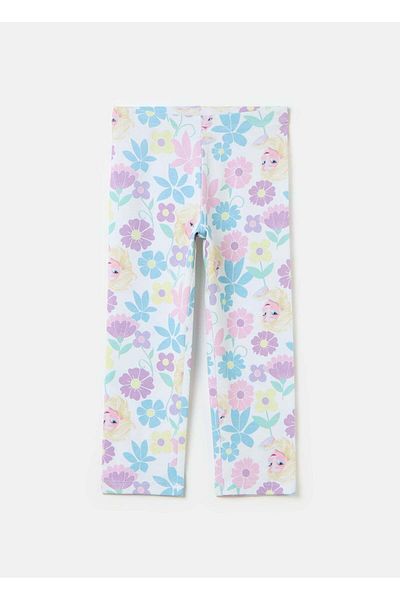 Ovs Stretch Leggings With Elsa Print