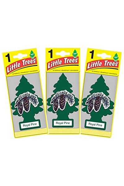 Little Trees 3-Piece Royal Pine Air Freshener Hang Card