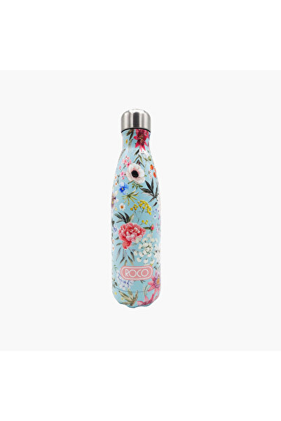 Roco Floral Print Stainless Steel Water Bottle