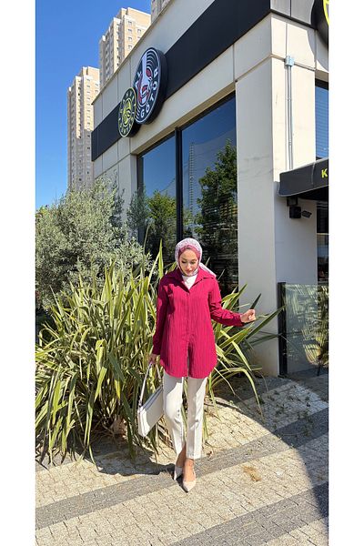 LİNA TESETTÜR Tunic with Armul