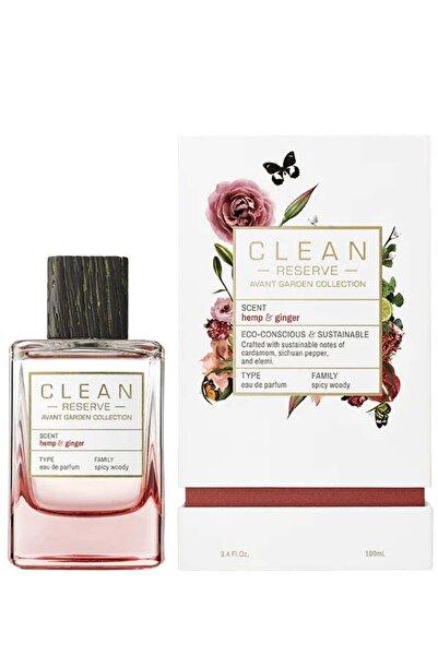 Clean Reserve Hemp & Ginger, Apa de parfum, Unisex, Apa de parfum, 100 ml