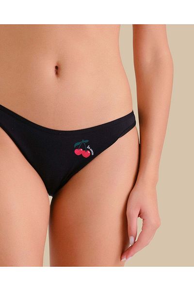 La senza Cotton Graphic Body Thong