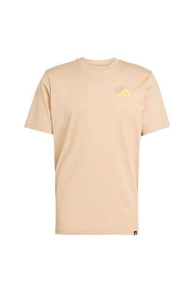 adidas Brown Men's T-Shirt m Cheese t Jm6461