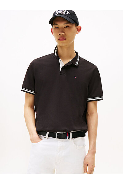 Tommy Hilfiger Men's black s/s polo