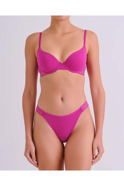 La senza Essentials Boyshort Lurex Logo Cotton Panties