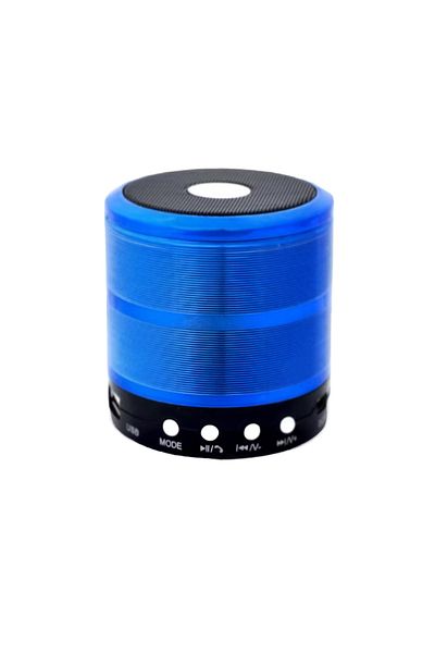 MOAWAVE Mini difuzor portabil, corp metalic, Bluetooth, card microSD. Radio, Aux, MOAWAVE™ albastru
