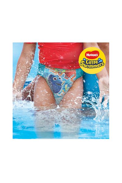 Huggies Scutece chilotel pentru apa Little Swimmers 5-6, 12-18 Kg, 11 buc