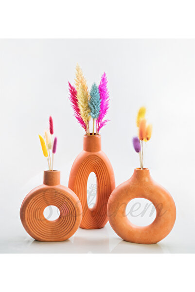 Süshanem İskandinav Tarzı Bohem Vazo Seti