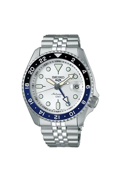 Seiko 5 Sports GMT Automatic Stainless Steel Men’s Watch – SSK033K1