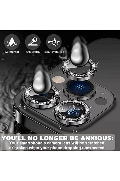 Generic Camera Lens Protector Compatible for iPhone 13 Pro & iPhone 13 Pro Max HD Tempered Glass