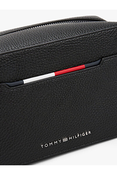 Tommy Hilfiger Erkek Siyah Washbag