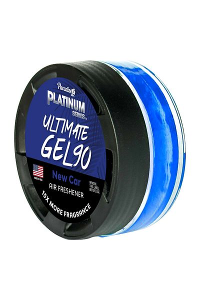 Paradise Platinum Series New Car Ultimate Gel 90 Air Freshener 30g