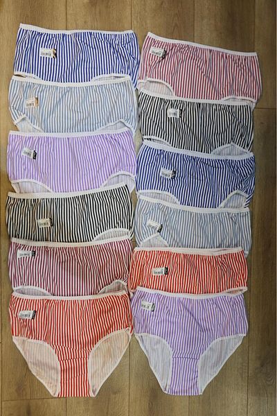 Tutku Women's 12-Piece Lotus Bato Panties