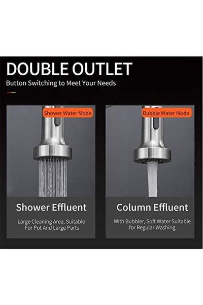 TAFASSELL HZGLPX HXSMK Three Ways Sink Mixer Kitchen Faucet