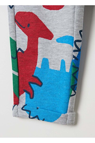 Ovs Joggers With All-Over Dinosaurs Print