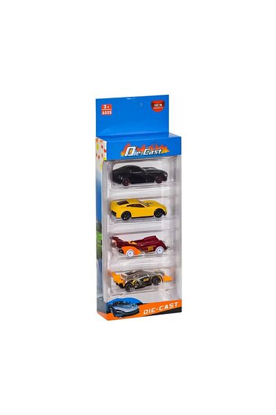 MOAWAVE Set of 4 toy cars, Die-Cast metal, plastic, Multicolor MOAWAVE™