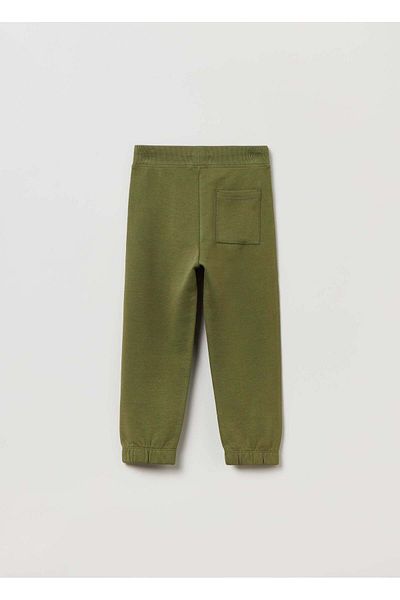 Ovs Kids Boy Cotton Joggers With Drawstring