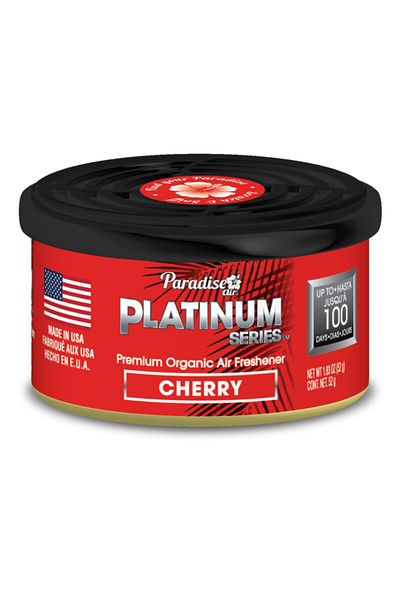Paradise Platinum Series Long Lasting Organic Cherry Air Freshener Can