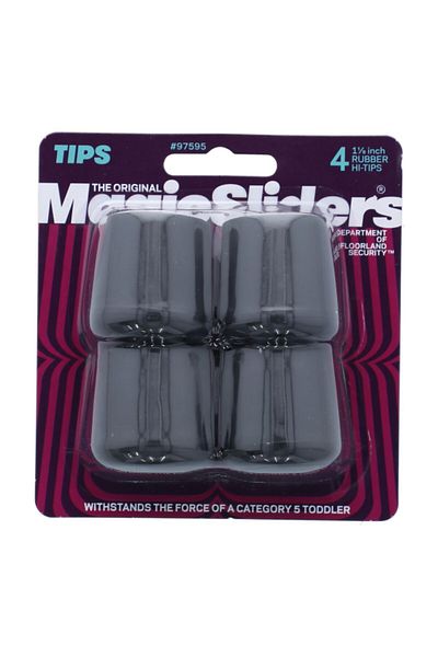 Magic Sliders 4-Piece Furniture Leg Tips 1-1/8 Inch