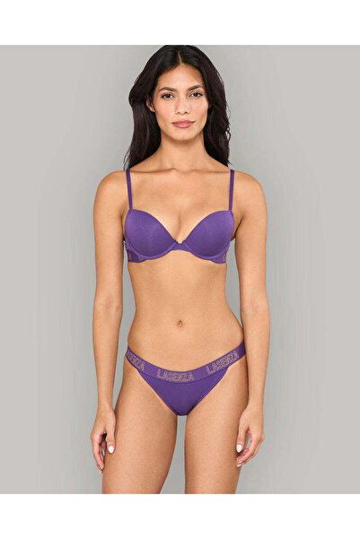 La senza Remix Cheeky Panty with Logo Band