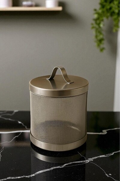 vionza مصفاة داخلية لغلاية الشاي، مصفاة شاي، شبكة من الفولاذ المقاوم للصدأ، 7 سم