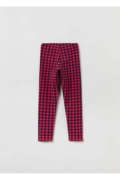 Ovs Leggings With Check Print
