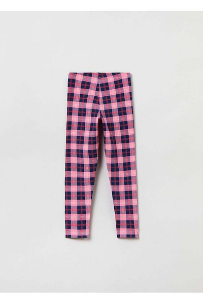 Ovs Leggings With Check Print